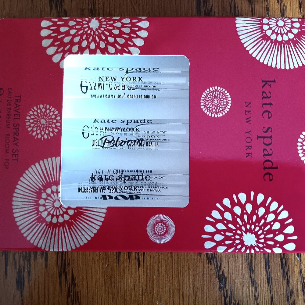 New Kate Spade Travel Spray Perfume Set